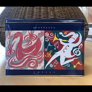 VINTAGE 1995 Starbucks sampler tin